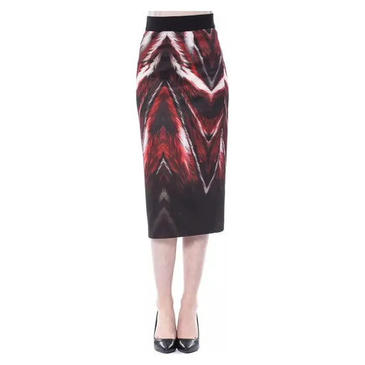 BYBLOS Multicolor Polyester Women Pencil Skirt