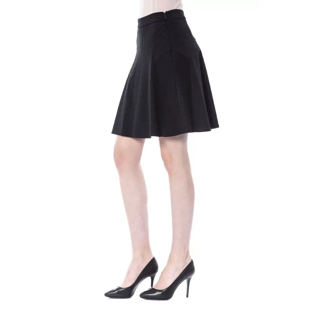BYBLOS Black Polyester Women Skirt