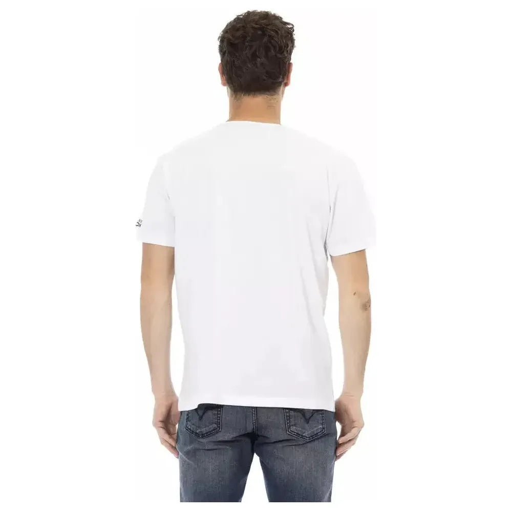 Trussardi Action White Cotton Men's T-Shirt
