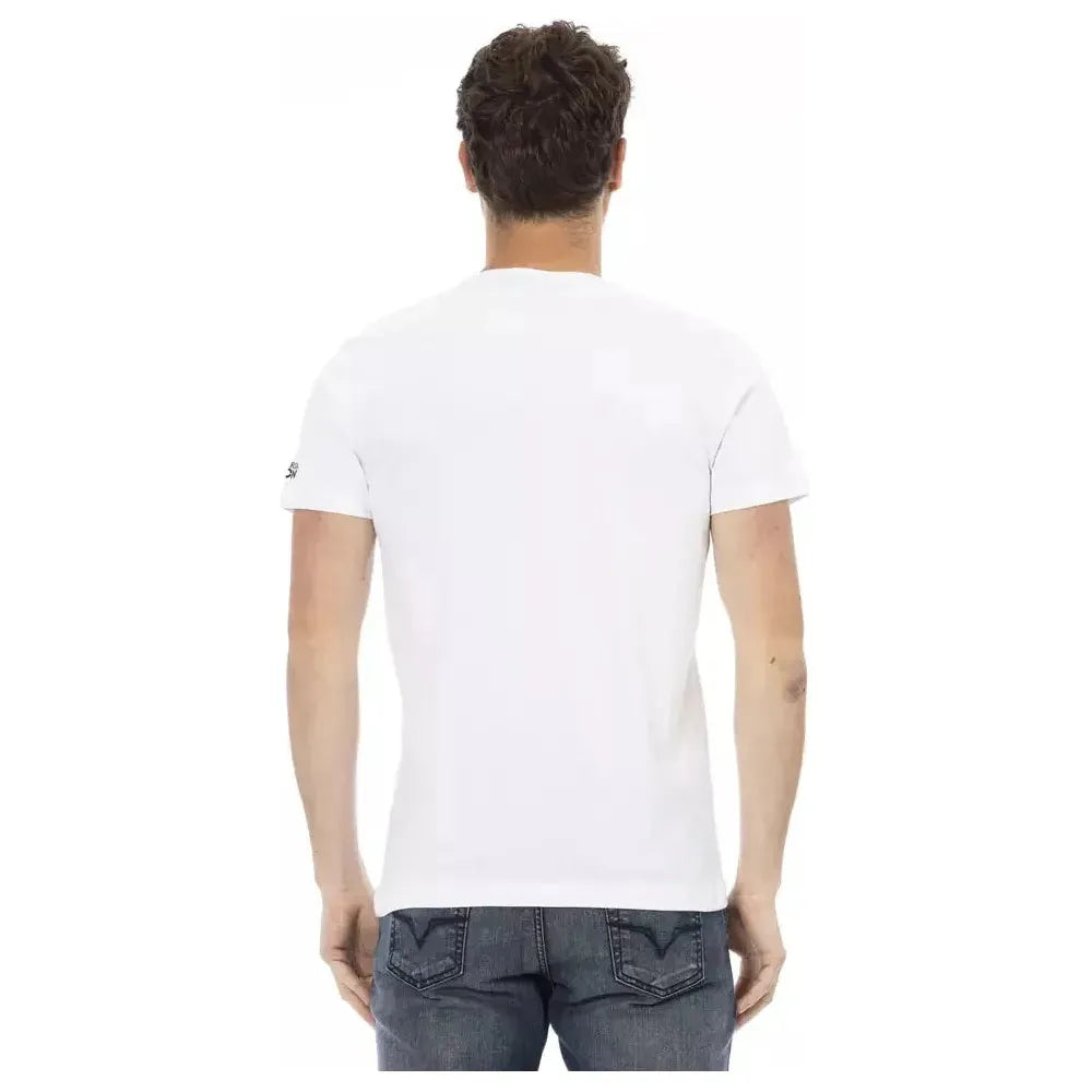 Trussardi Action White Cotton Men's T-Shirt