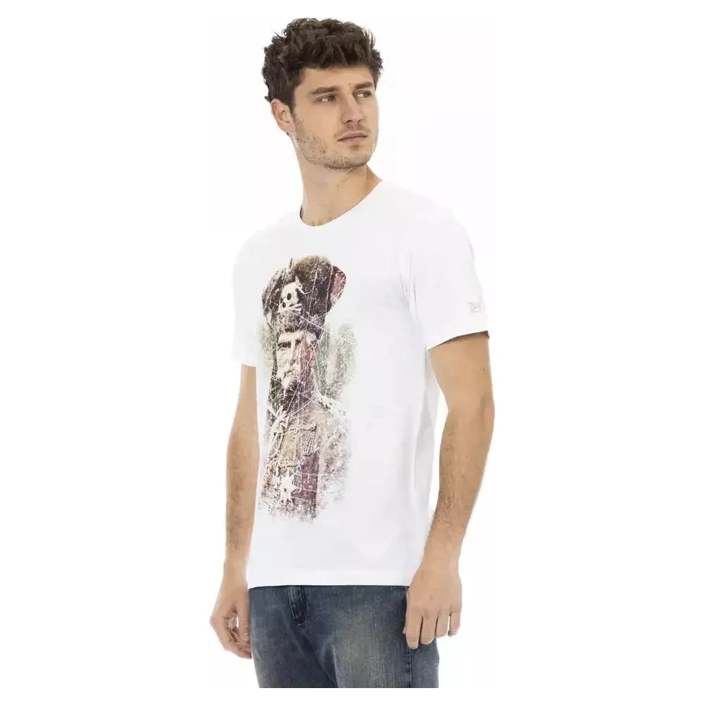 Trussardi Action White Cotton Men's T-Shirt