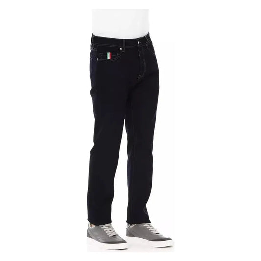 Baldinini Trend Blue Cotton Men Jeans Baldinini Trend