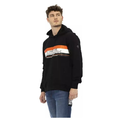 Automobili Lamborghini Black Cotton Men Hoodie