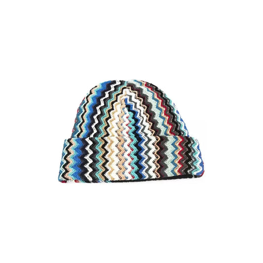 Missoni Multicolor Wool Men Hat Missoni