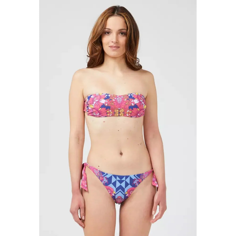 Custo Barcelona Fuchsia Polyester Women Bikini Custo Barcelona