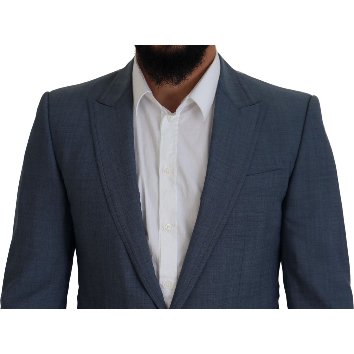 Dolce & Gabbana Elegant Blue Single Breasted Sport Blazer Dolce & Gabbana