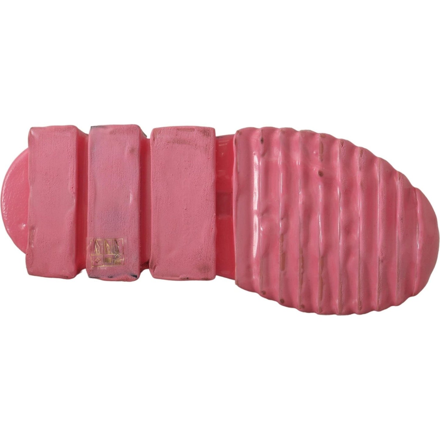 Dolce & Gabbana Chic Pink Sorrento Slip-On Sneakers Dolce & Gabbana Pale Violet Red