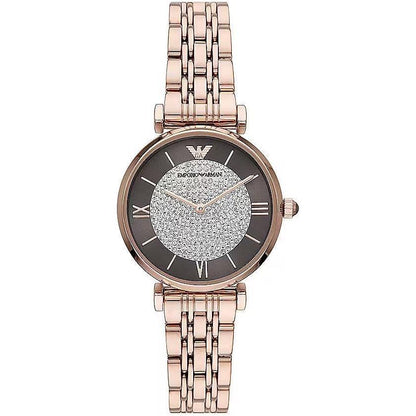 Emporio Armani Bronze Steel Quartz Watch