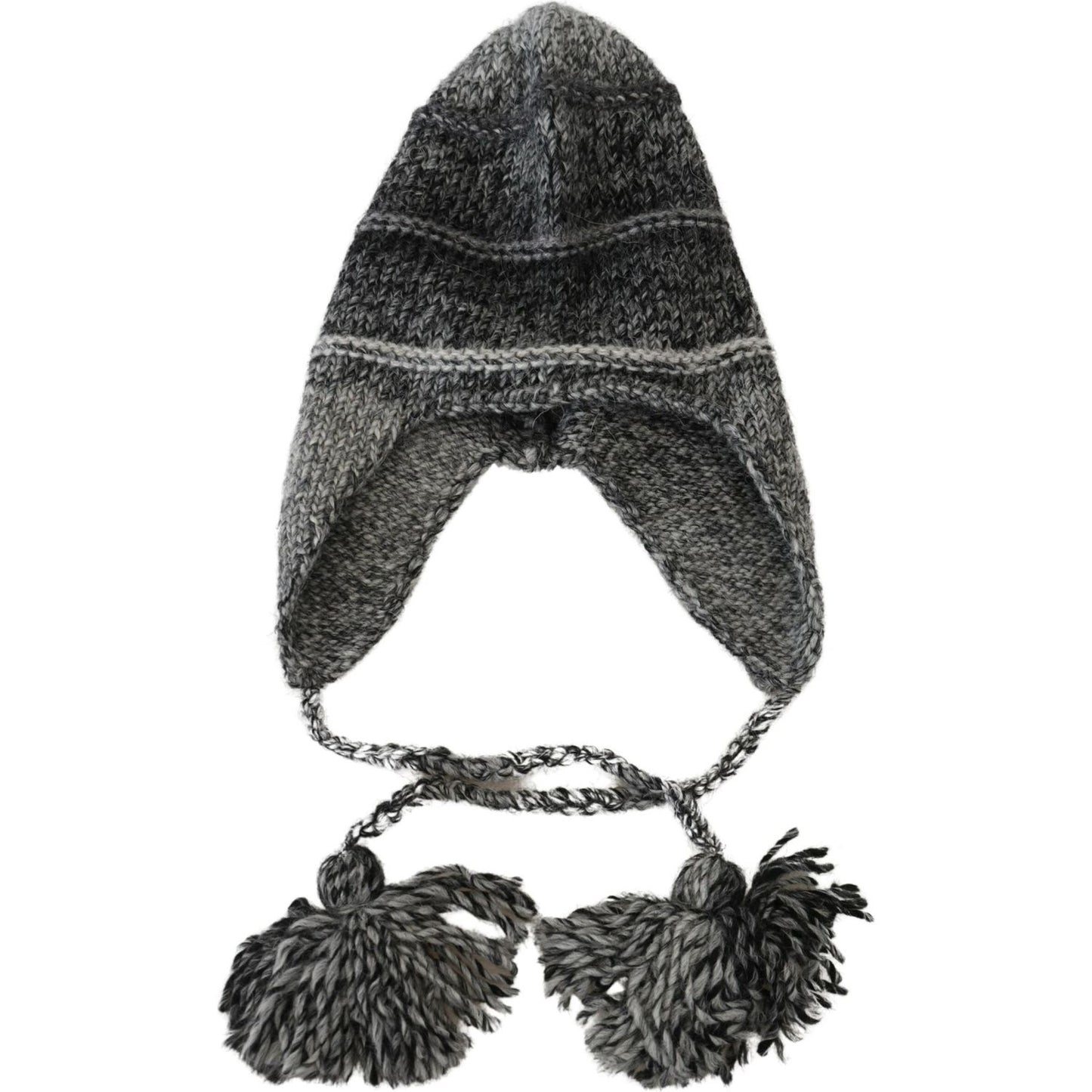 Dolce & Gabbana Elegant Gray Knitted Beanie Hat Dolce & Gabbana