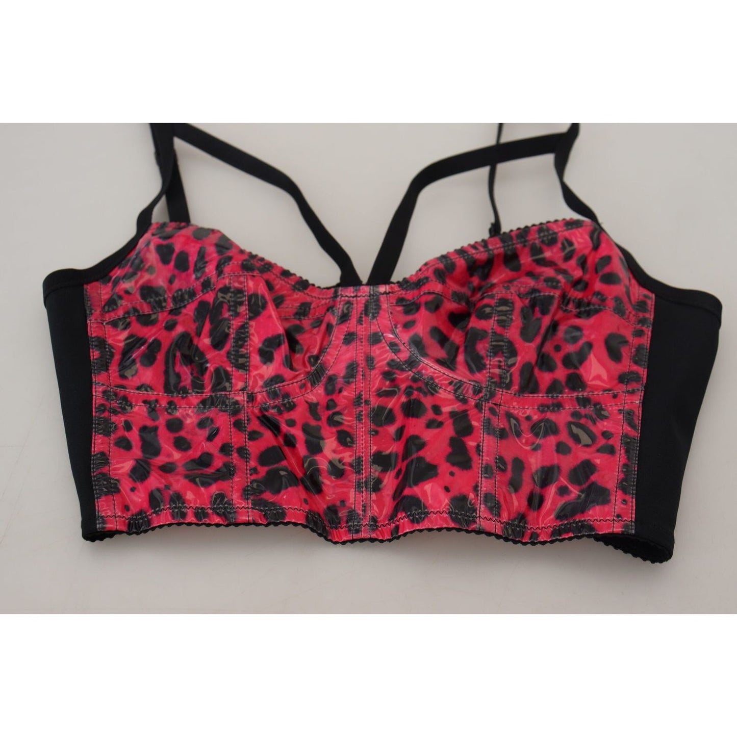 Dolce & Gabbana Leopard Print Bustier Corset Top Dolce & Gabbana