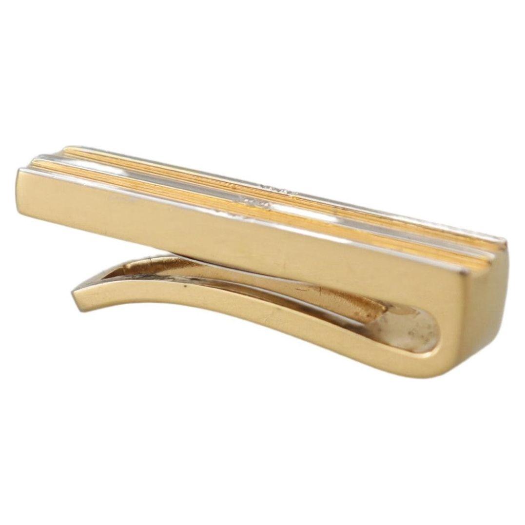 Dolce & Gabbana Elegant Gold Brass Tie Clip for Men Dolce & Gabbana