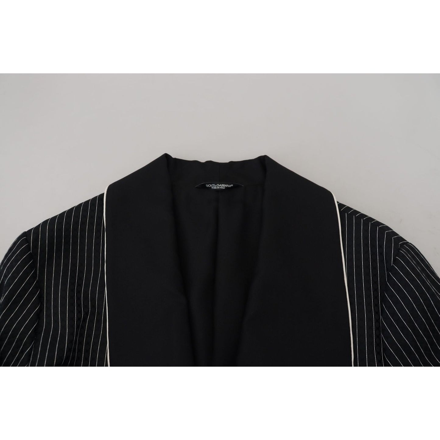 Dolce & Gabbana Elegant Silk-Lined Robe Jacket Dolce & Gabbana