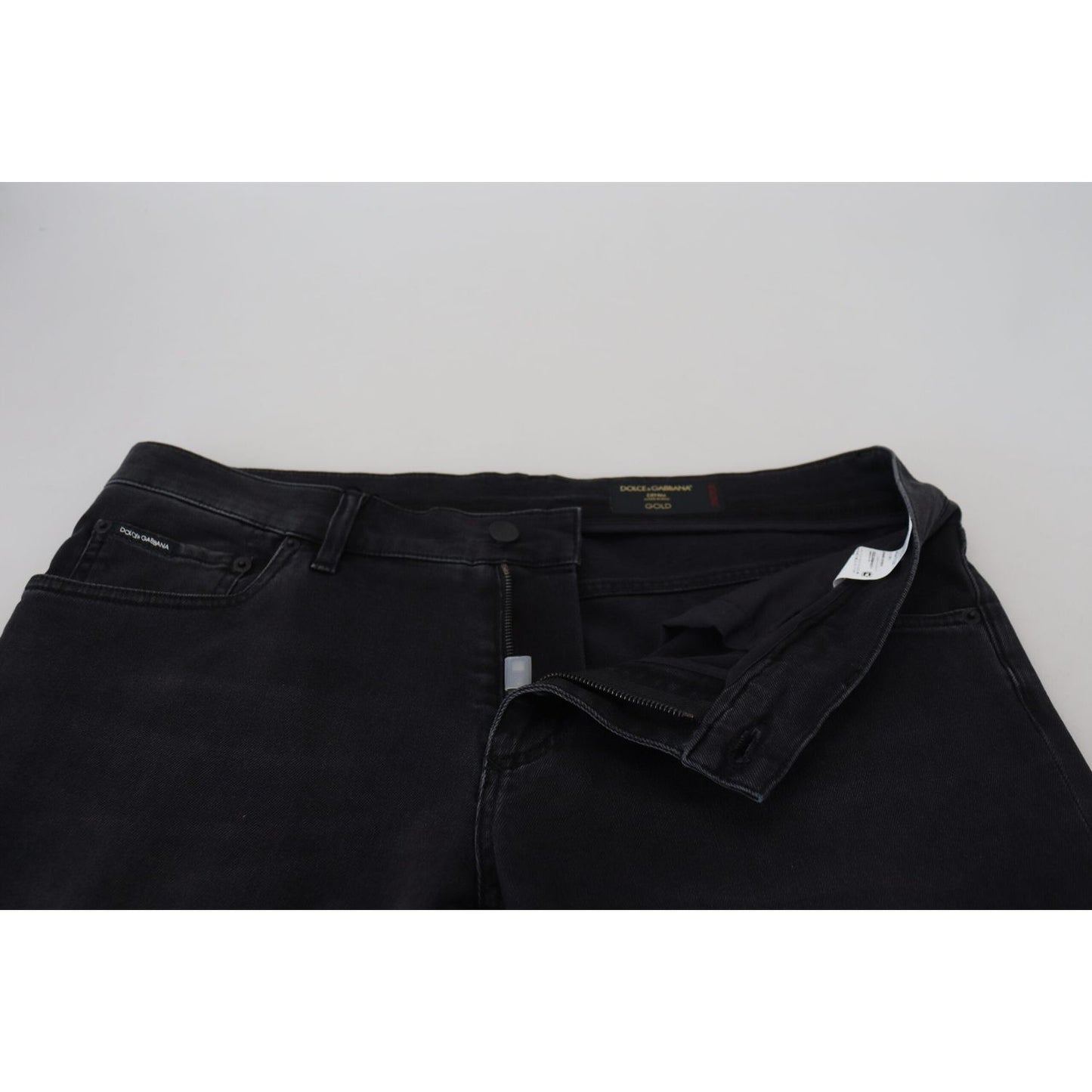 Dolce & Gabbana Chic Black Skinny Denim Jeans Dolce & Gabbana