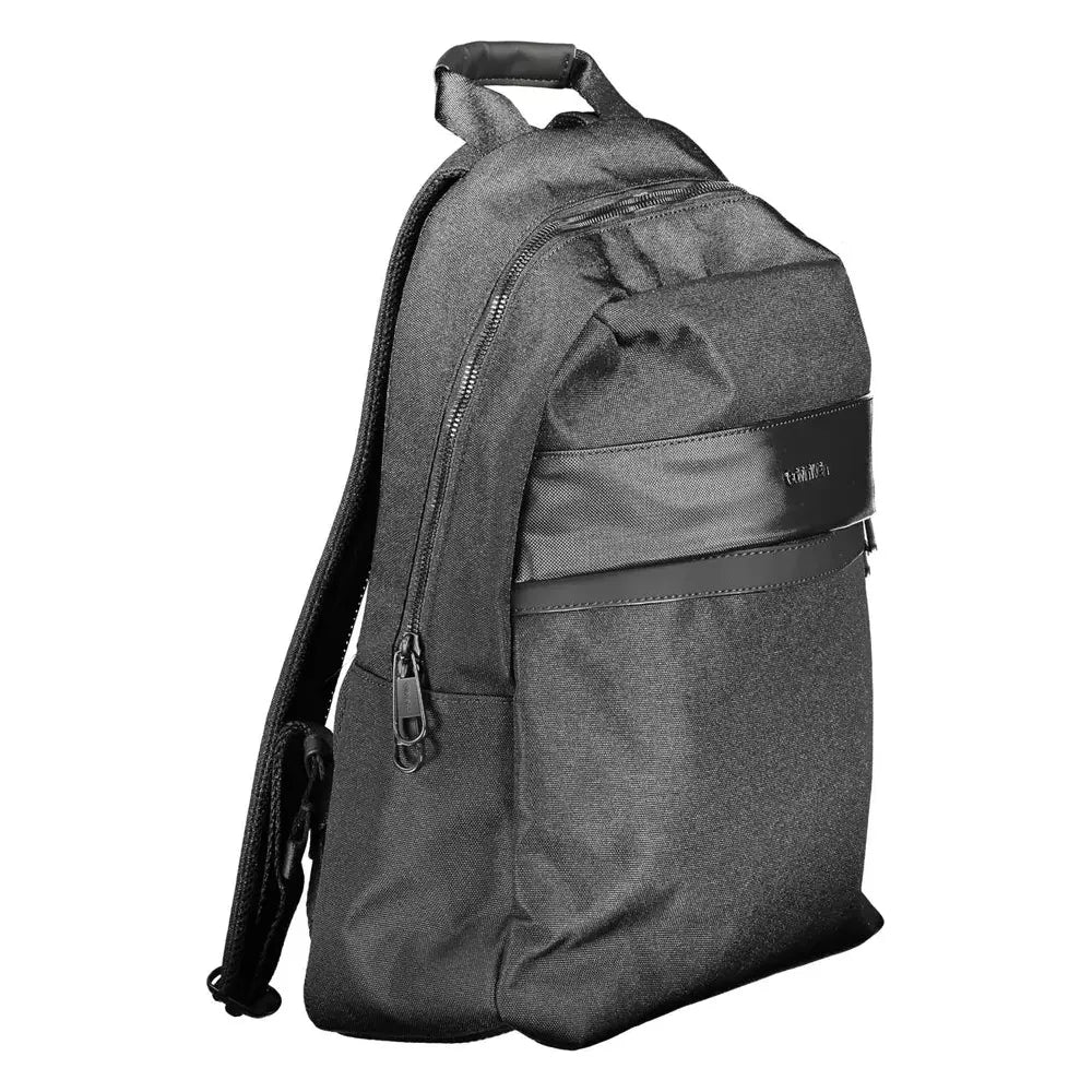 Calvin Klein Black Polyester Men Backpack Calvin Klein