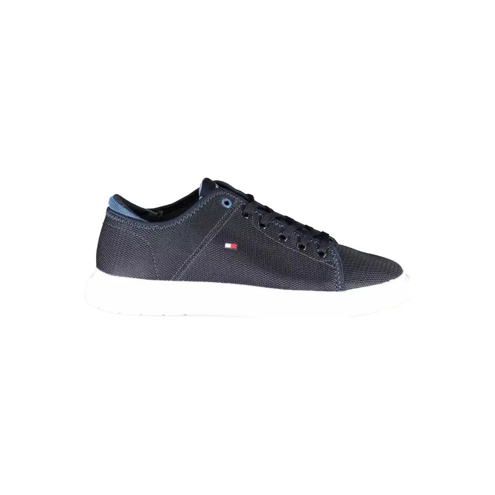 Tommy Hilfiger Blue Polyester Men Sneaker