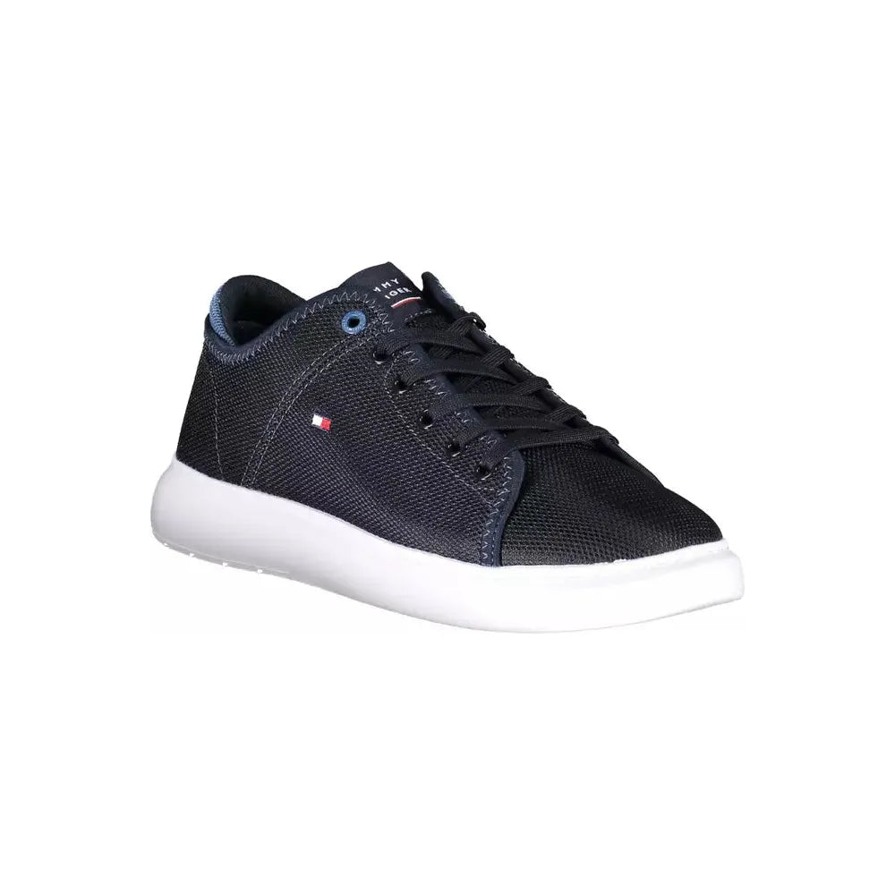 Tommy Hilfiger Blue Polyester Men Sneaker