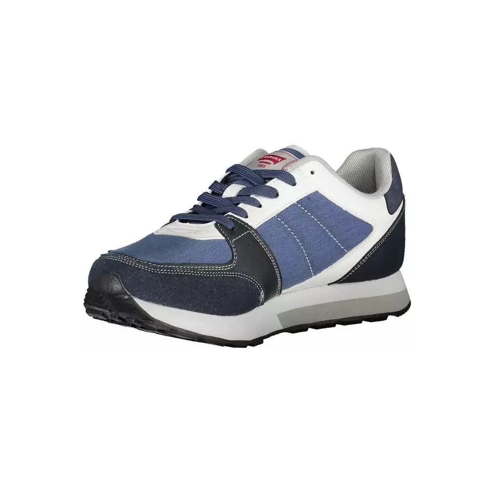 Carrera Blue Eco Leather Men Sneaker Carrera