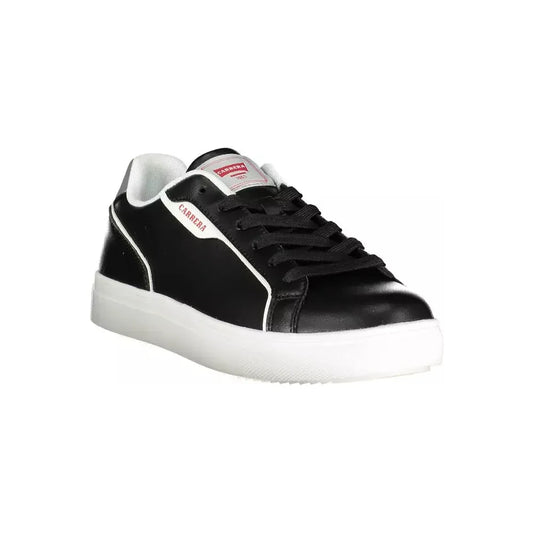 Carrera Sleek Black Sports Sneakers with Contrasting Accents Carrera