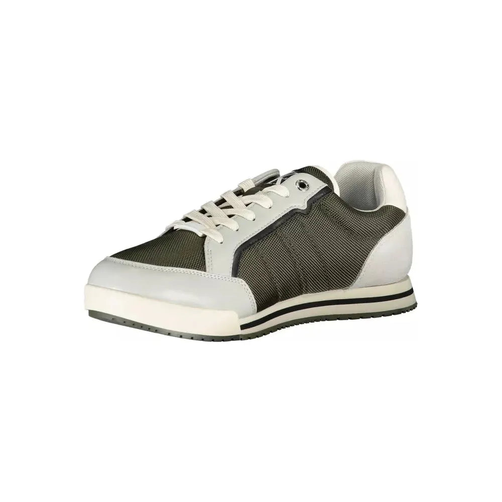 Calvin Klein Green Polyester Men Sneaker Calvin Klein