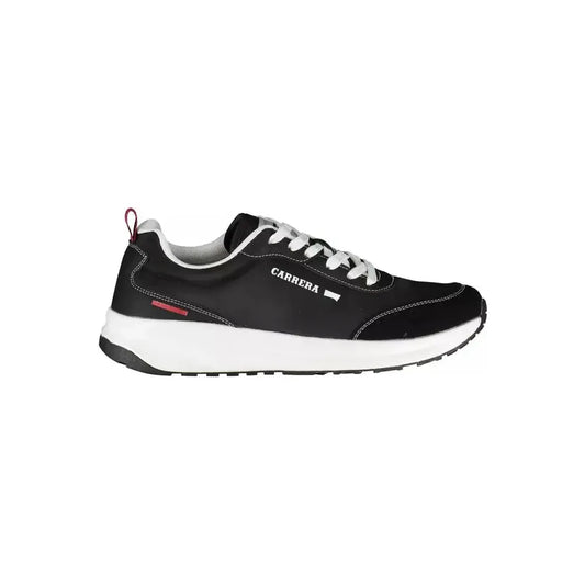 Carrera Black Eco Leather Men Sneaker Carrera