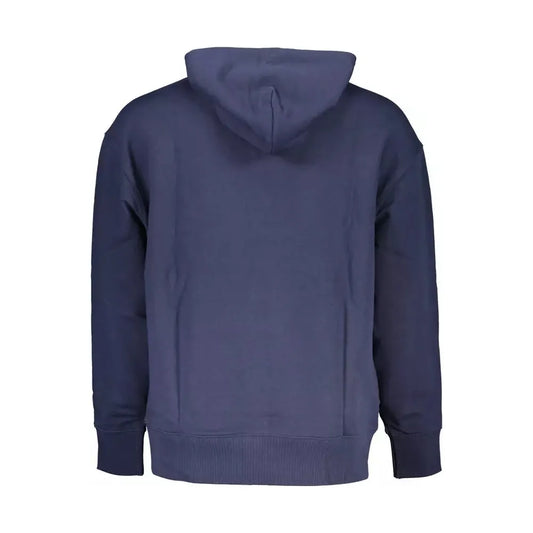 Tommy Hilfiger Blue Cotton Men Sweater Tommy Hilfiger