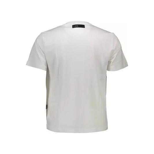 Plein Sport White Cotton Men T-Shirt Plein Sport