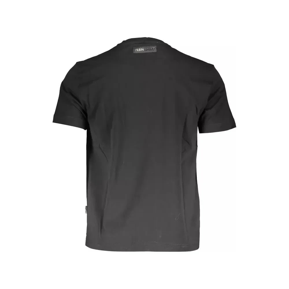 Plein Sport Black Cotton Men T-Shirt Plein Sport