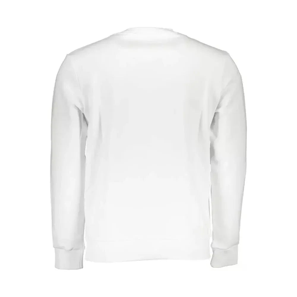 North Sails White Cotton Men Sweater North Sails