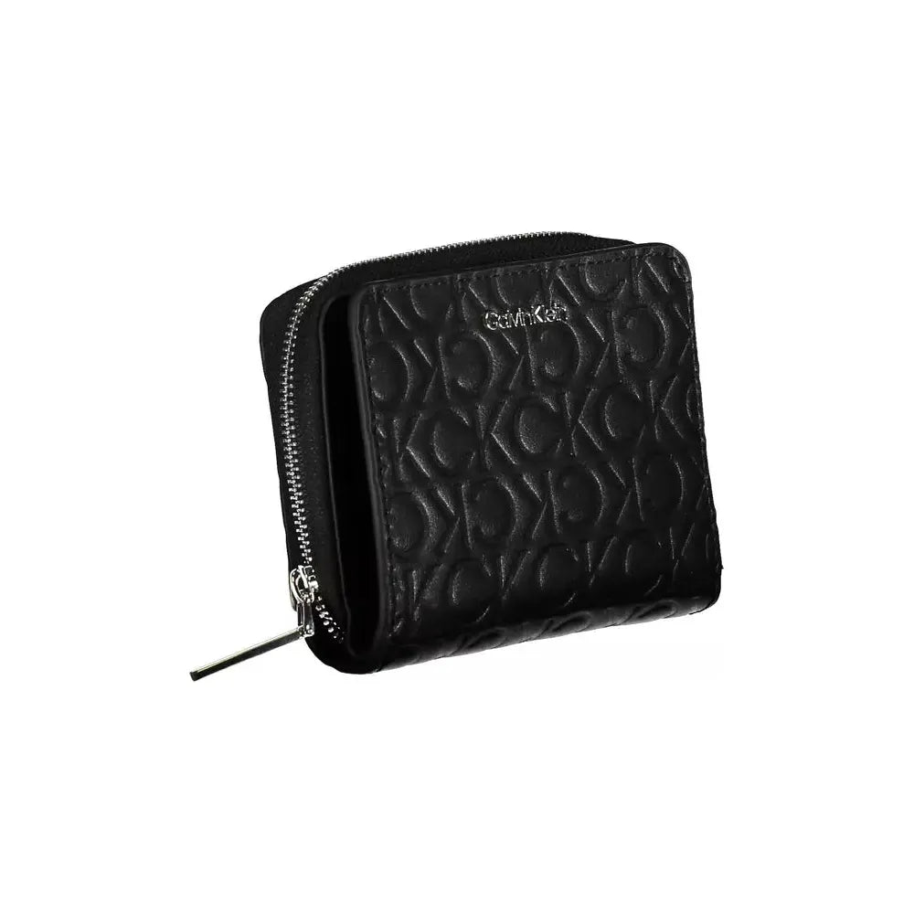 Calvin Klein Black Polyester Women Wallet Calvin Klein