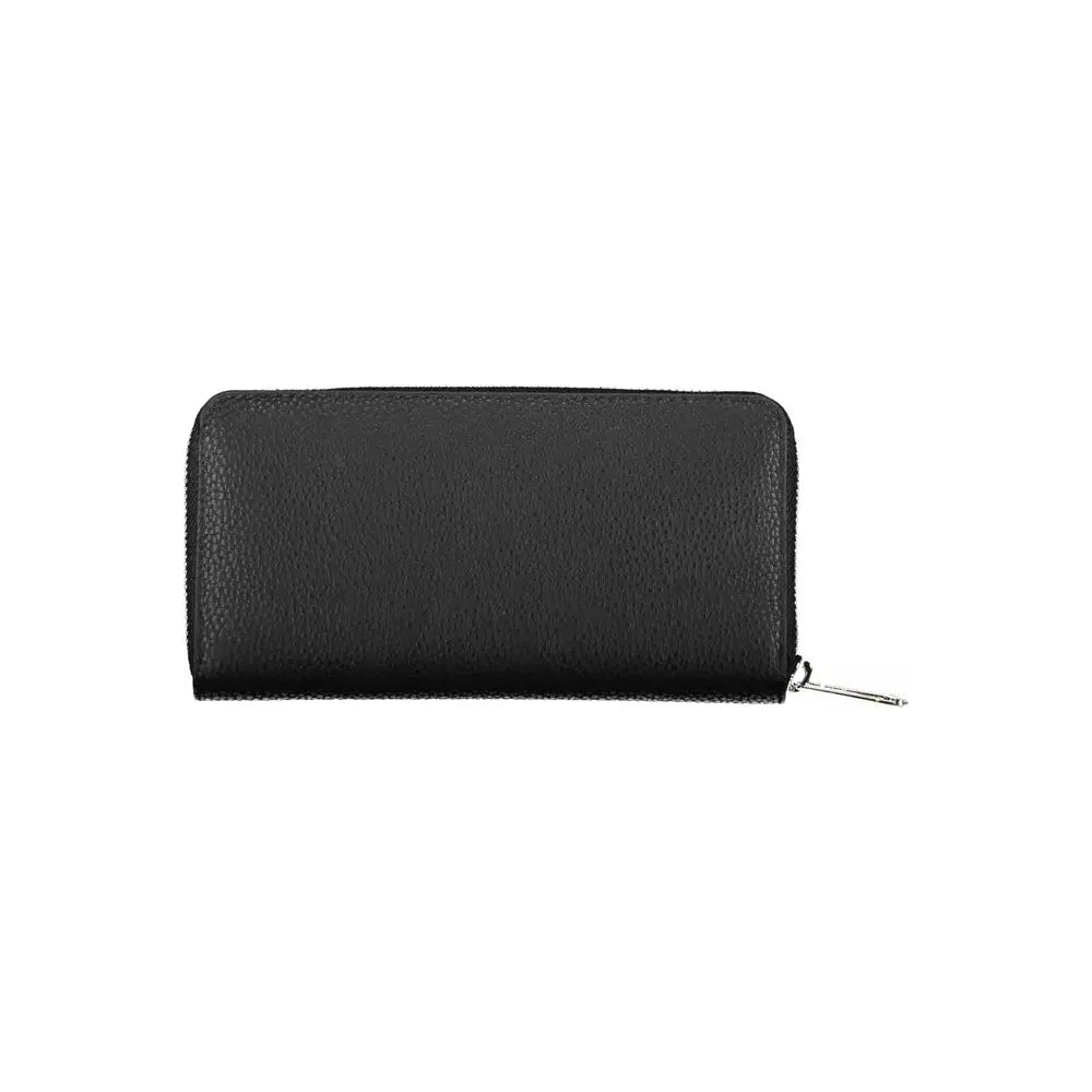 Tommy Hilfiger Black Polyethylene Women Wallet Tommy Hilfiger