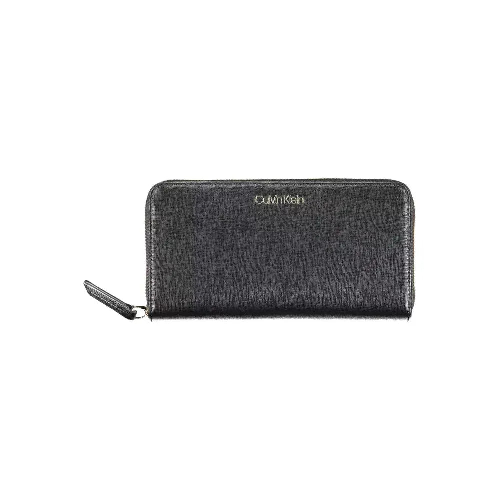 Calvin Klein Black Polyethylene Women Wallet Calvin Klein