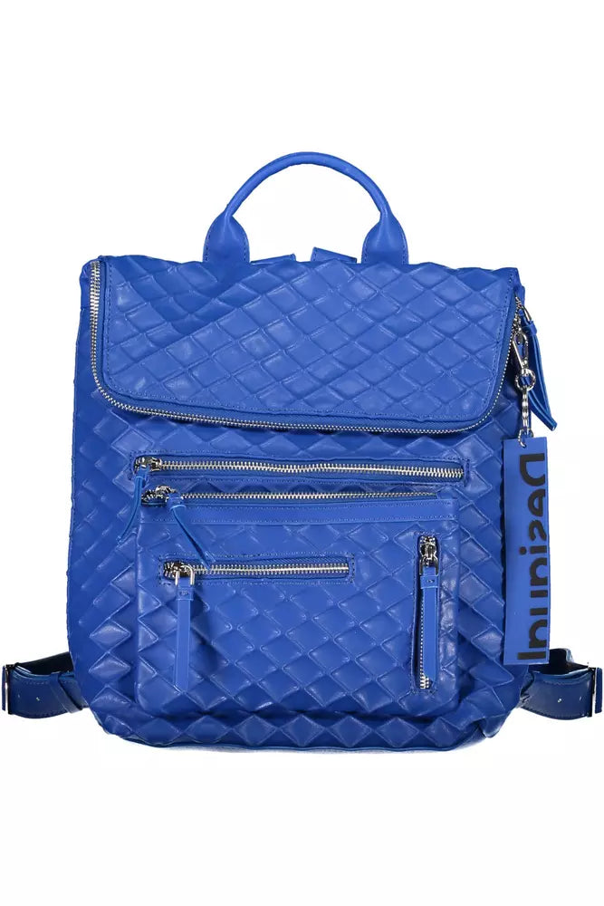 Desigual Blue Polyethylene Women Backpack Desigual