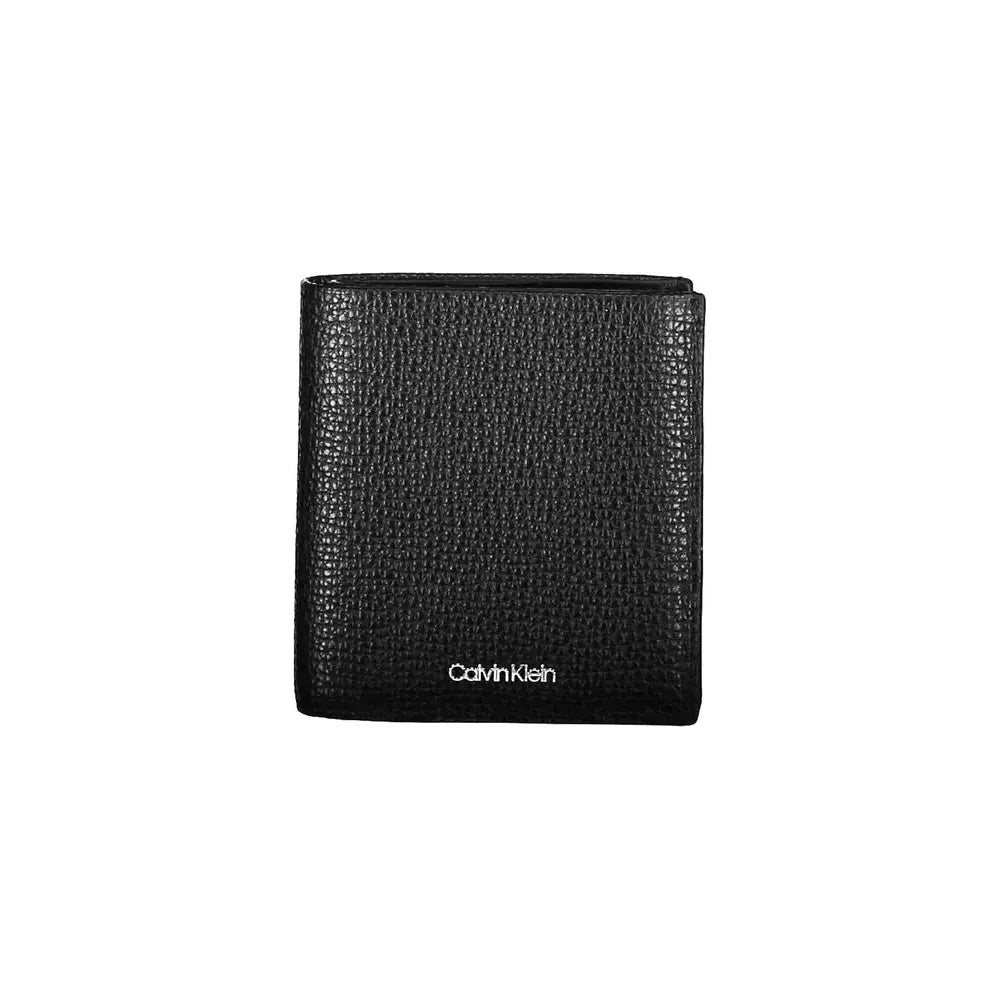 Calvin Klein Black Leather Men Wallet Calvin Klein