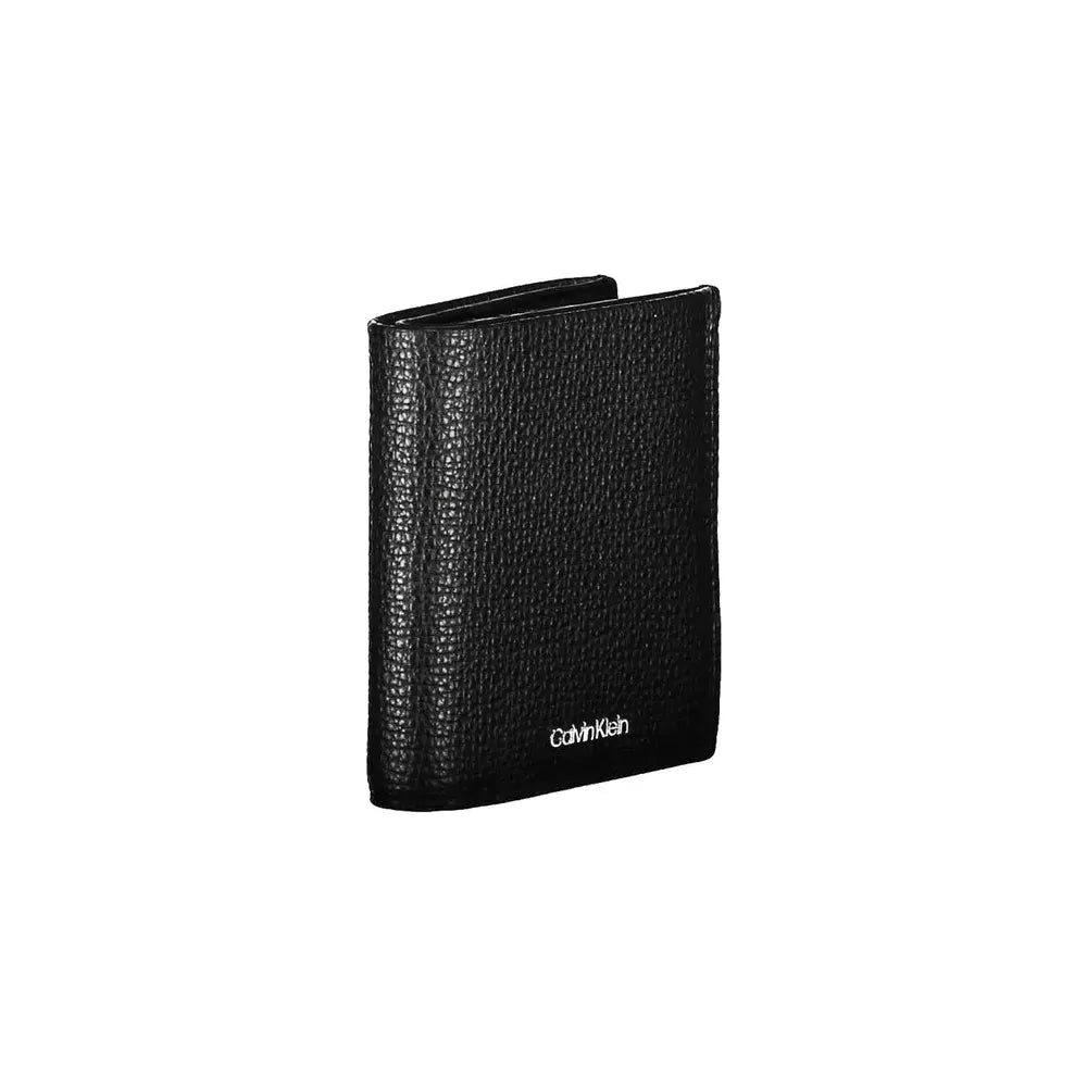 Calvin Klein Black Leather Men Wallet Calvin Klein