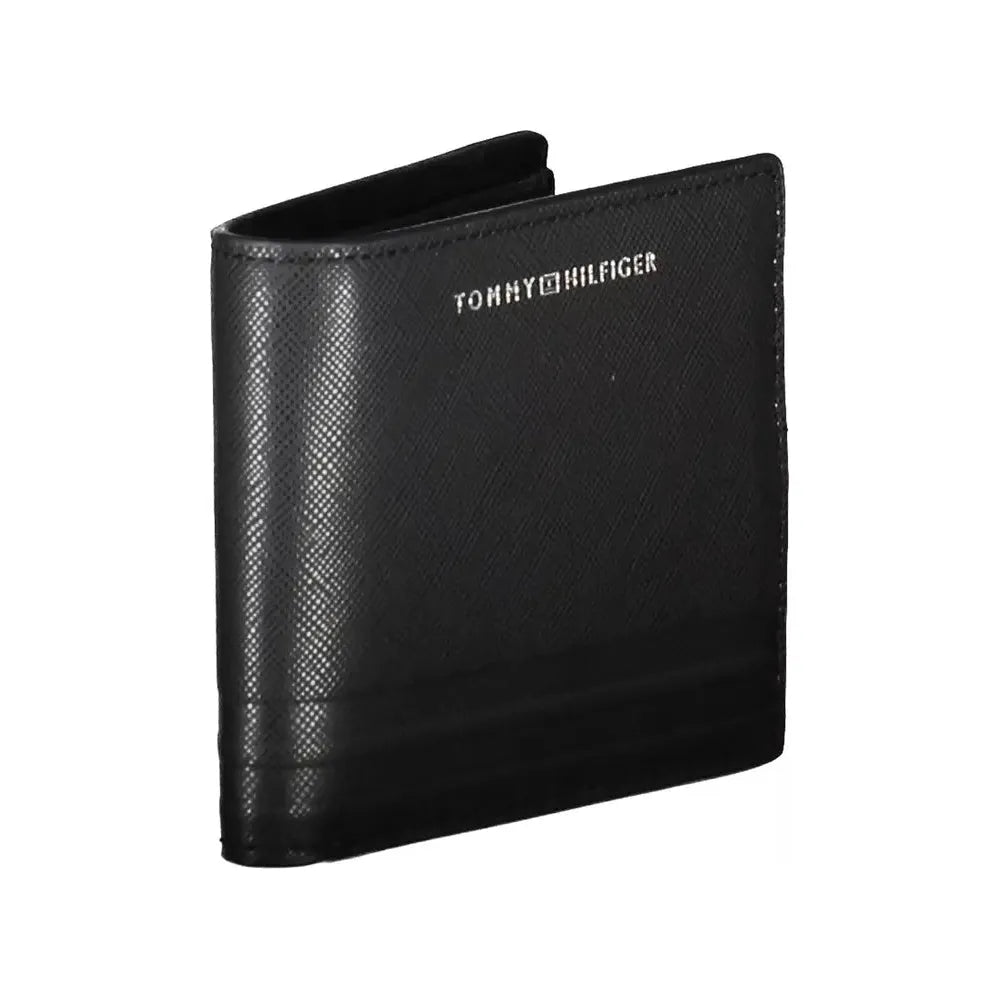 Tommy Hilfiger Black Leather Mens Wallet Tommy Hilfiger