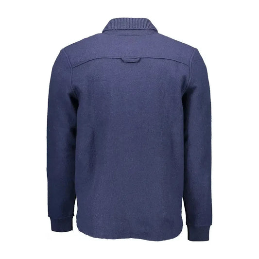 Gant Blue Wool Men Sweater Gant