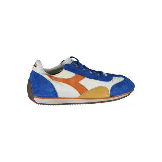 Diadora Blue Leather Women Sneaker Diadora