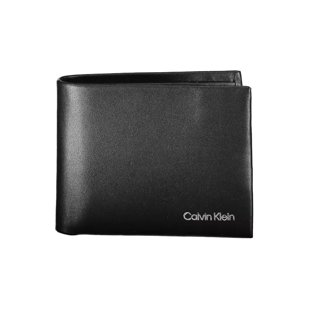 Calvin Klein Black Polyester Men Wallet Calvin Klein