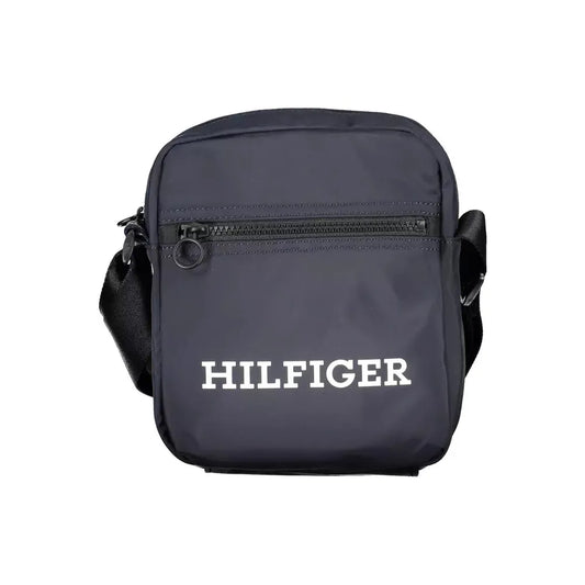 Tommy Hilfiger Blue Polyester Men Shoulder Bag Tommy Hilfiger