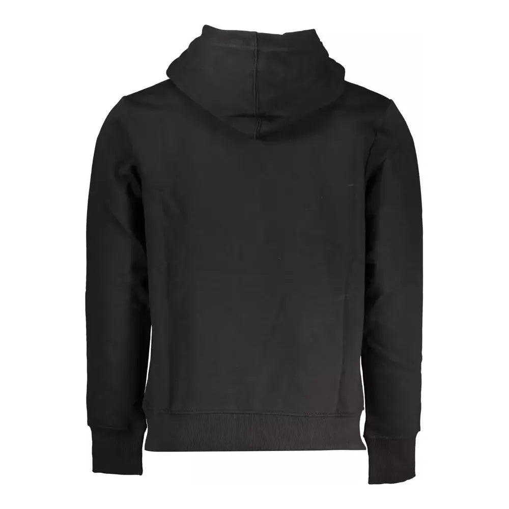 Calvin Klein Black Cotton Men Sweater Calvin Klein