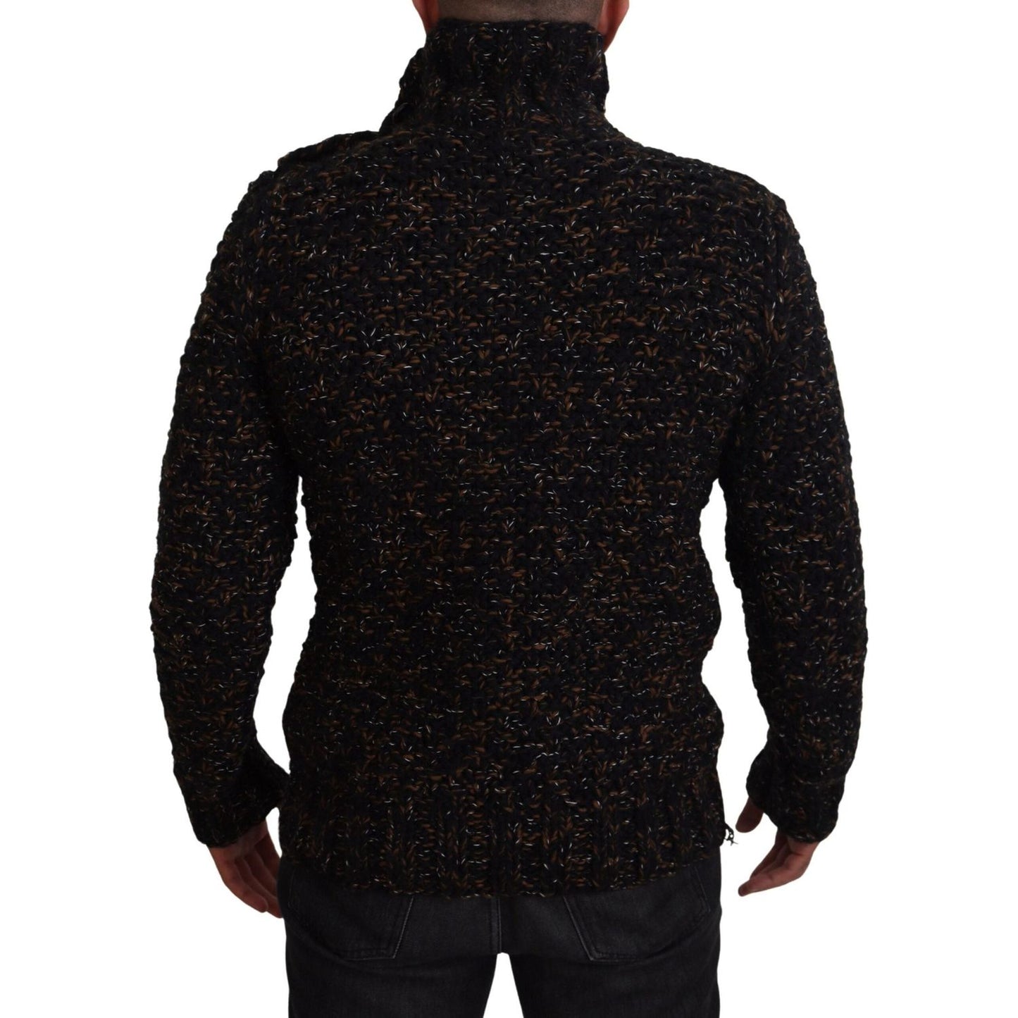 Dolce & Gabbana Elegant Turtleneck Sweater in Luxurious Wool Blend Dolce & Gabbana