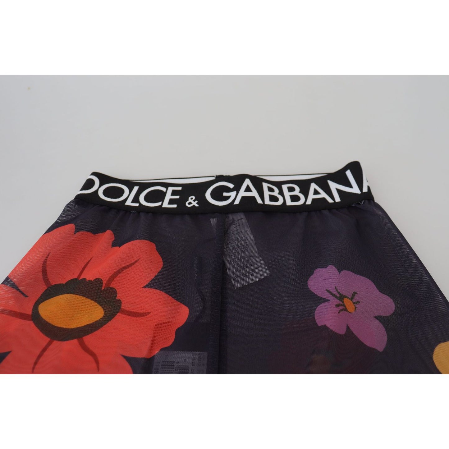 Dolce & Gabbana Elegant Floral Print High Waist Leggings Dolce & Gabbana