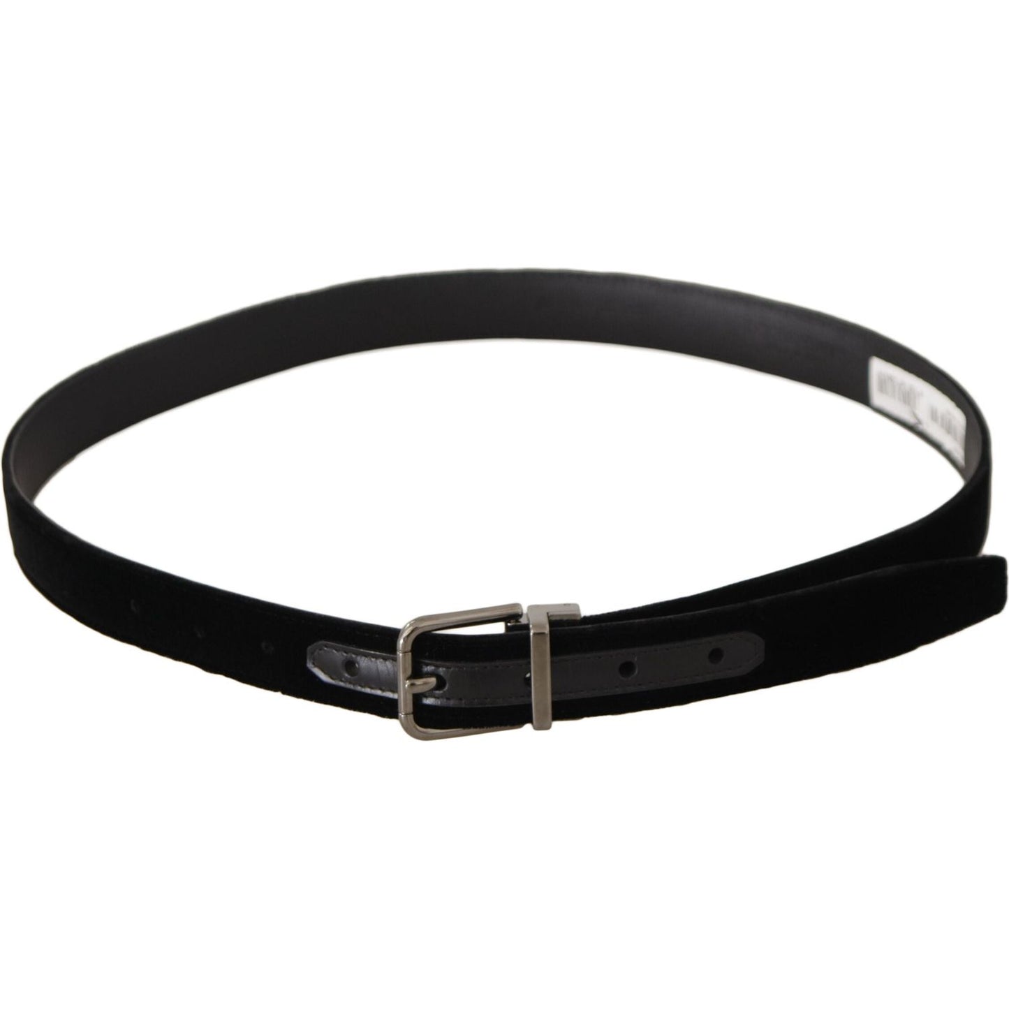 Dolce & Gabbana Elegant Velvet Designer Belt Dolce & Gabbana