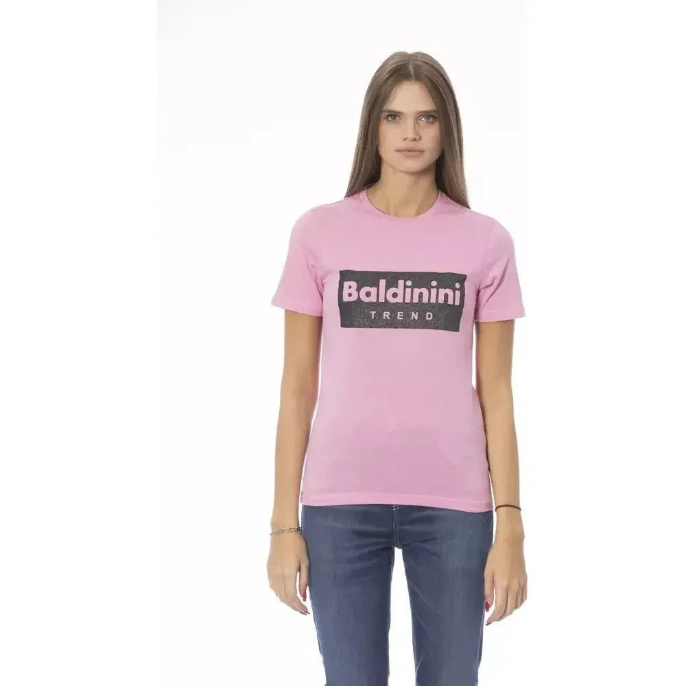 Baldinini Trend Multicolor Cotton Women T-Shirt
