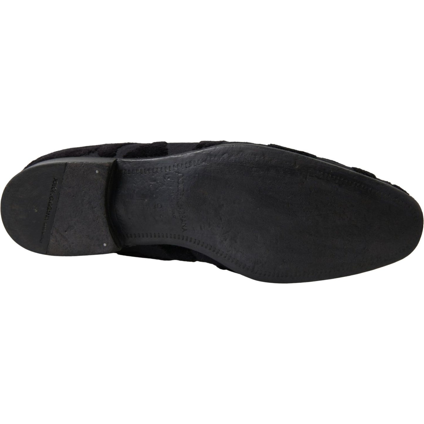 Dolce & Gabbana Exquisite Black Vintage Loafers for Men Dolce & Gabbana