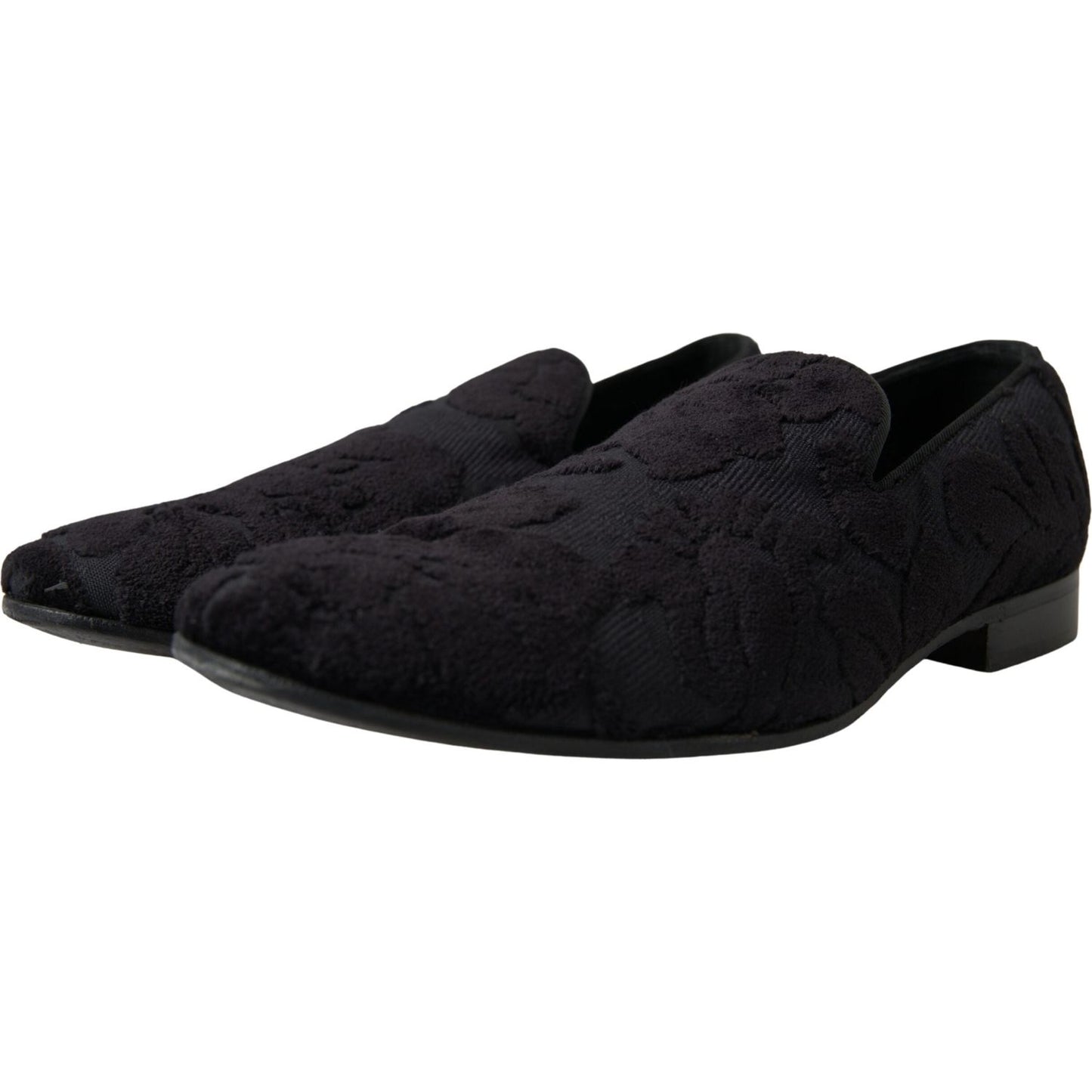 Dolce & Gabbana Exquisite Black Vintage Loafers for Men Dolce & Gabbana