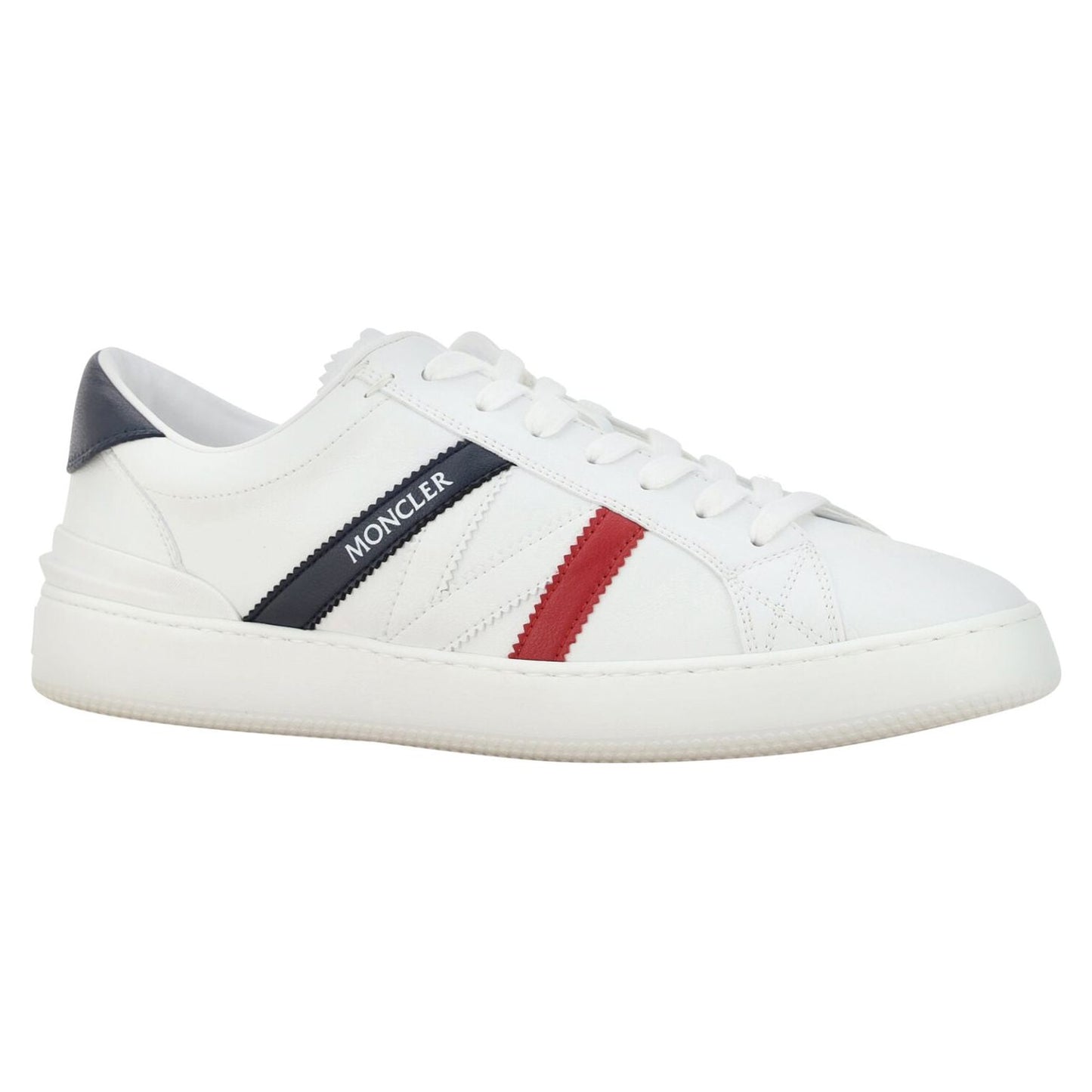 Moncler Elegant White Monaco M Men's Sneakers Moncler