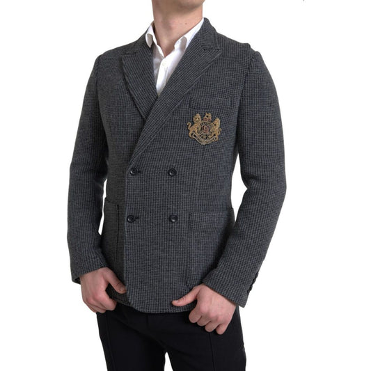 Dolce & Gabbana Elegant Slim Fit Cashmere Blazer Dolce & Gabbana