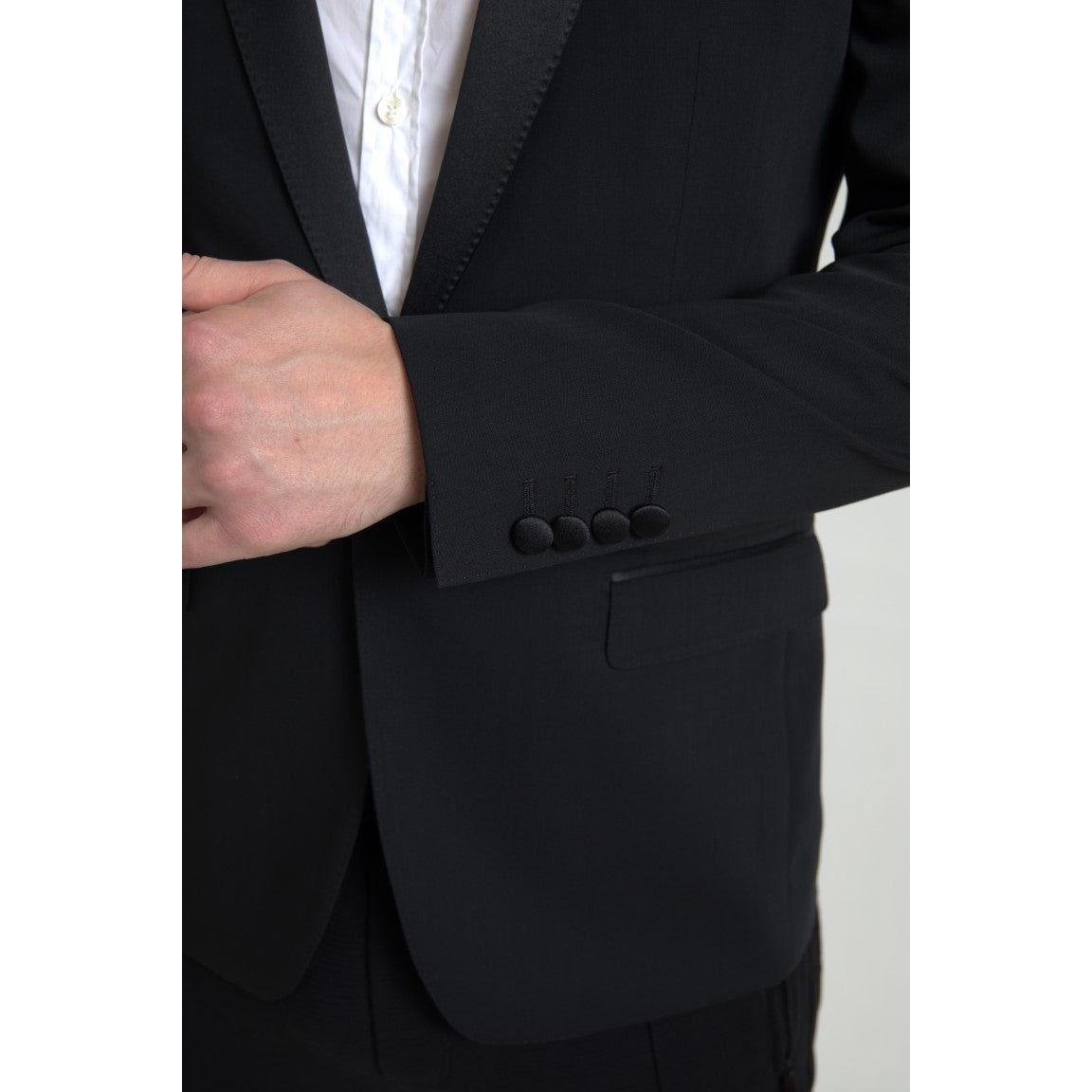 Dolce & Gabbana Chic Slim Fit Virgin Wool Blazer Dolce & Gabbana