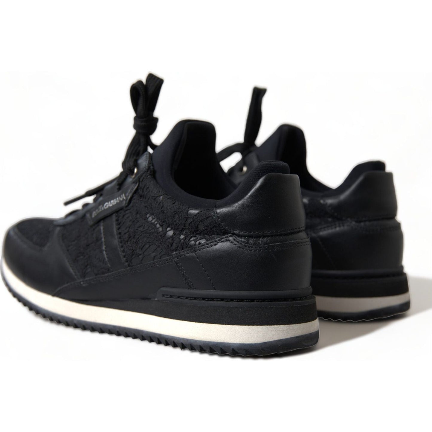 Dolce & Gabbana Elegant Black Classic Sneakers Dolce & Gabbana